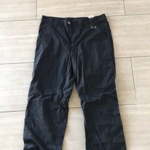 Oakley performance golf pants black